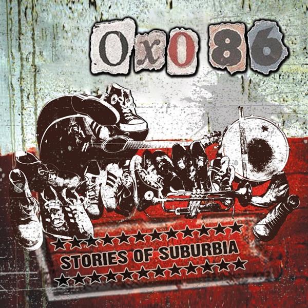 Oxo 86 - Stories Of Suburbia LP (Clear Red with White Splatter Vinyl)
